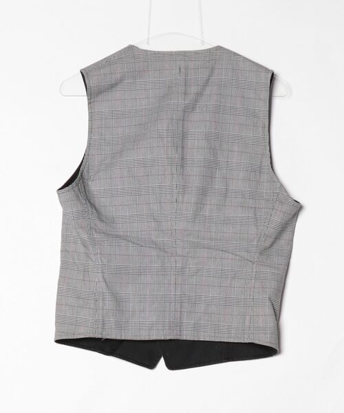 「MEN'S MELROSE」 ベスト 3 ブラック メンズ_画像2