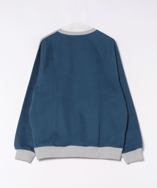 「WESTBOY」 スウェットカットソー L ブルー メンズ_画像2