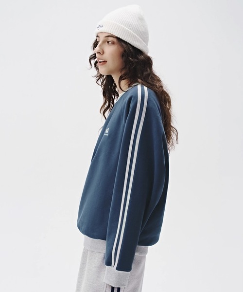 「WESTBOY」 スウェットカットソー L ブルー メンズ_画像3