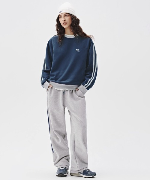 「WESTBOY」 スウェットカットソー L ブルー メンズ_画像6