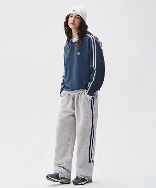 「WESTBOY」 スウェットカットソー L ブルー メンズ_画像7