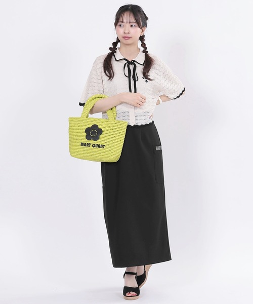 「MARY QUANT」 ハンドバッグ FREE ライトグリーン レディース_画像9