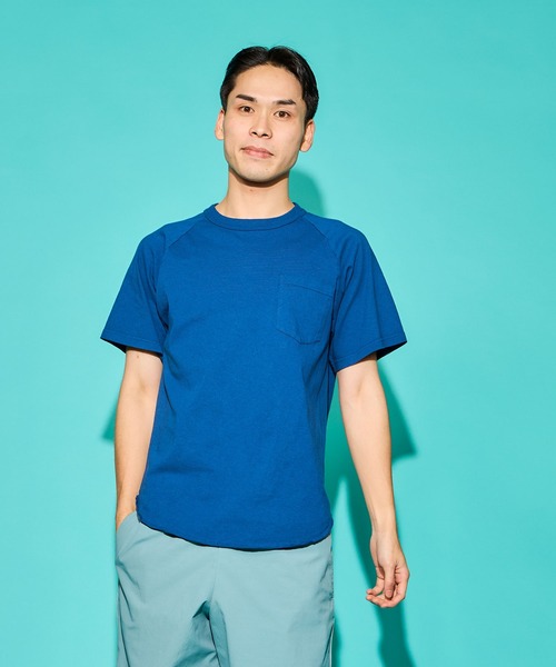 Salsation wear トップス Baseball T Size S S/S BASEBALL TEE W/POCKET / ショートスリーブベースボールT W