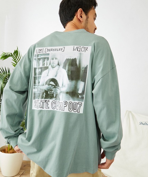 tシャツ Mark Gonzales/マークゴンザレス MONO-MART別注 ビッグシルエット背面BIGプリント 長袖Tee メンズ レディース | Mark Gonzales | 05