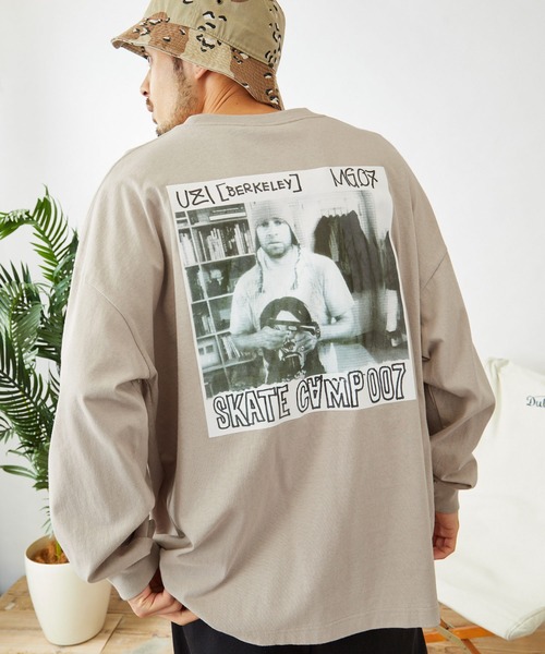 tシャツ Mark Gonzales/マークゴンザレス MONO-MART別注 ビッグシルエット背面BIGプリント 長袖Tee メンズ レディース | Mark Gonzales | 06