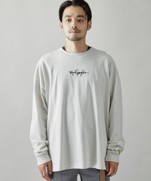 tシャツ Mark Gonzales/マークゴンザレス MONO-MART別注 ビッグシルエット背面BIGプリント 長袖Tee メンズ レディース | Mark Gonzales | 26