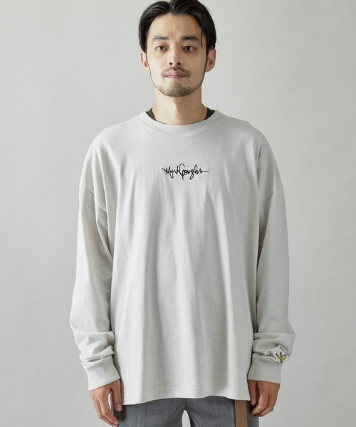 tシャツ Tシャツ Mark Gonzales/マークゴンザレス MONO-MART別注 ビッグシルエット背面BIGプリント 長袖Tee｜zozo｜21