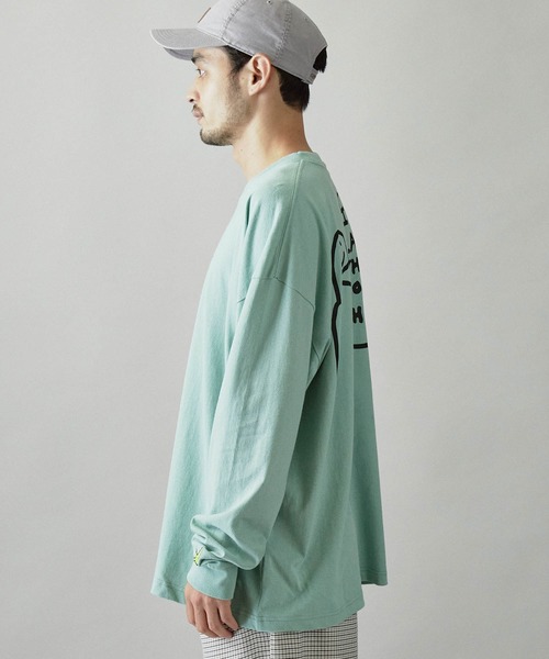 tシャツ Mark Gonzales/マークゴンザレス MONO-MART別注 ビッグシルエット背面BIGプリント 長袖Tee メンズ レディース | Mark Gonzales | 23