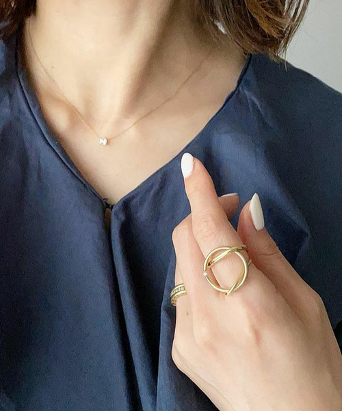 JUPITER 指輪 リング 「SV925」ダイヤモンドリング/rainbow reflection