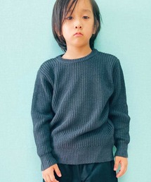 STONE  青 クルーネックセーター Men's クルーネックセーター - 【公式通販】 Doppio8 イタリア