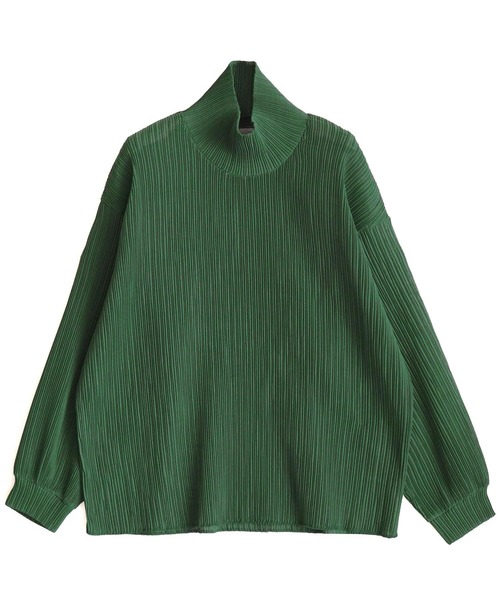 SHAREEF（シャリーフ） tシャツ PLEATS HIGH-NECK P/O メンズ