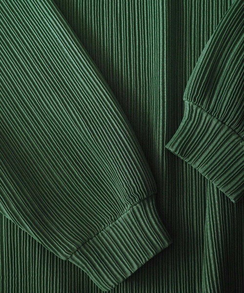 SHAREEF（シャリーフ） tシャツ PLEATS HIGH-NECK P/O メンズ