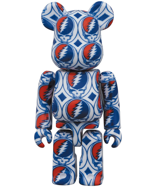 フィギュア BE@RBRICK GRATEFUL DEAD 100％ ＆ 400％ (STEAL YOUR FACE)_2