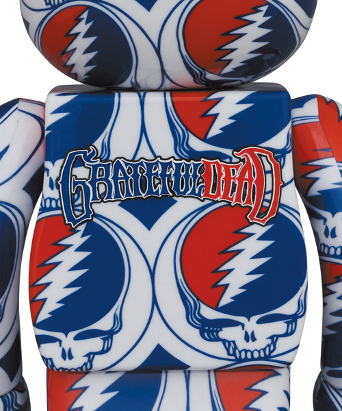 フィギュア BE@RBRICK GRATEFUL DEAD 100％ ＆ 400％ (STEAL YOUR FACE)_4