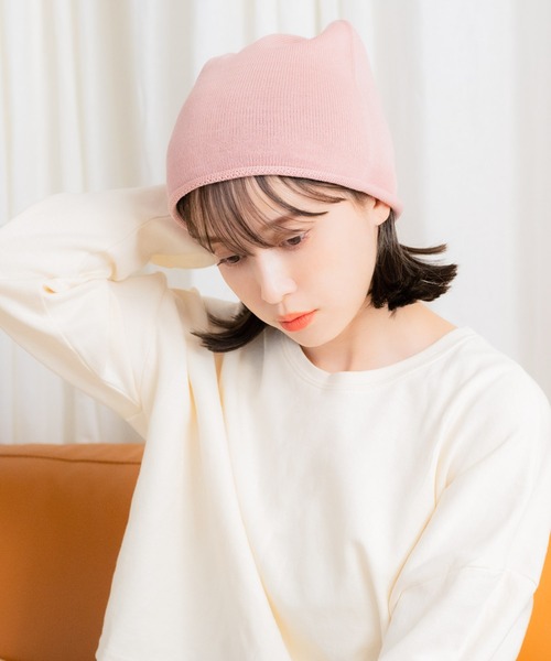 Story mfg. ニット帽 100%オーガニックコットン knit-1657-05.jpg