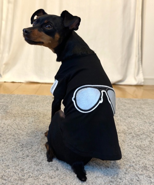 SUPERTHANKS（スーパーサンクス） 犬 服 サングラスワッペン/ワン