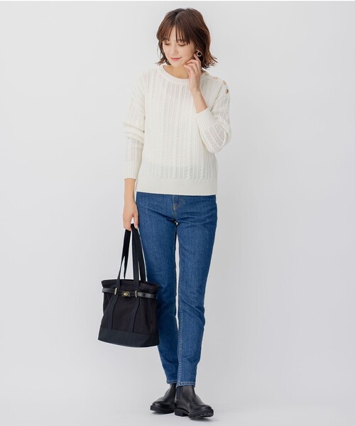 CLASSY.1月号掲載】23区DENIM スキニー パンツ / 23区