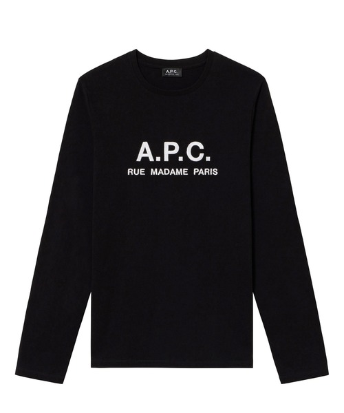 A.P.C.（アーペーセー） tシャツ T-SHIRT RUE MADAME H MANCHES