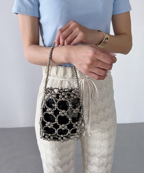 Loueme ハンドバッグ ビーズミニバッグ : ZOZOTOWN Yahoo!店 - 通販