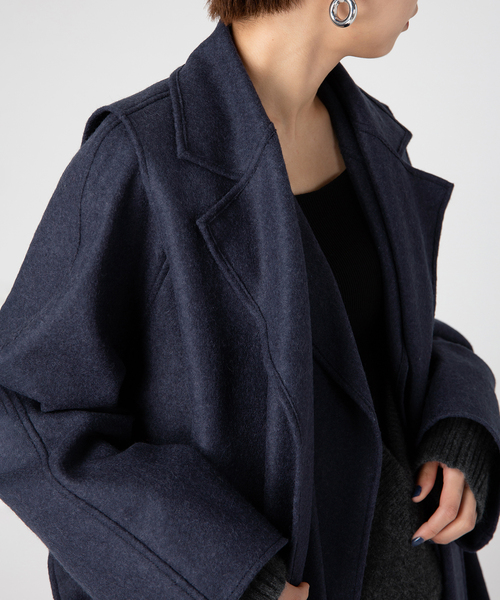 INSCRIRE ウールロングコート VERMEIL par iena アウター 「INSCRIRE/アンスクリア」Wool