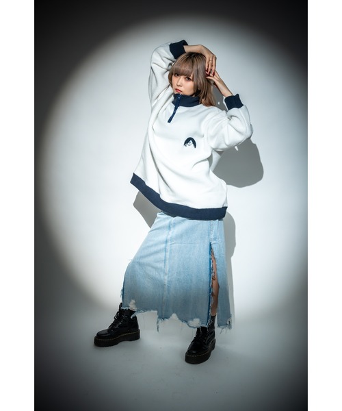 DEVICE（デバイス） ブルゾン アウター ボア ビッグシルエット