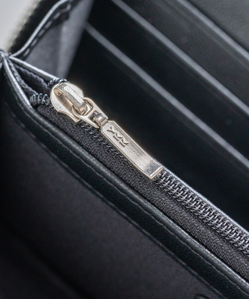 MURA 財布 ゴートレザー YKK ラウンドファスナー 長財布 メンズ