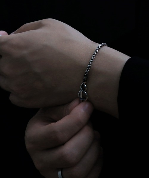 YArKA ブレスレット 「YArKA/ヤーカ」all oxidized lope chain