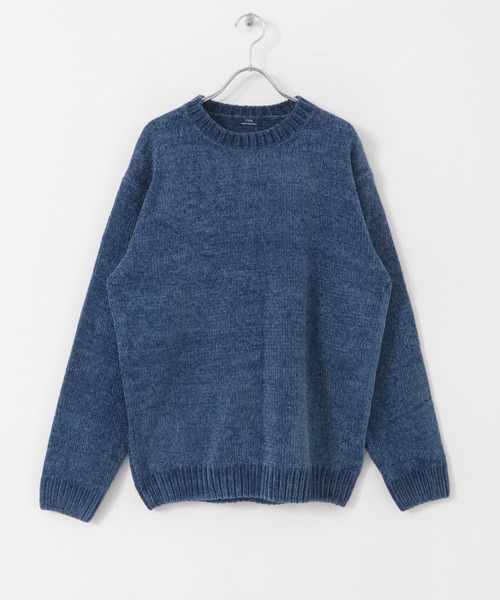 Stone  クルーネックセーター 青 STONE ISLAND 青 クルーネックセーター - メルカリ