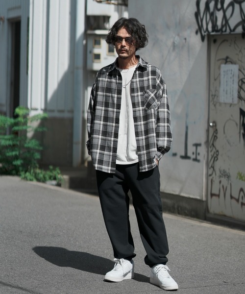 improves(インプローブス) シャツ ビエラチェック ルーズシルエット improves(インプローブス) シャツ ビエラチェック ルーズシルエット
