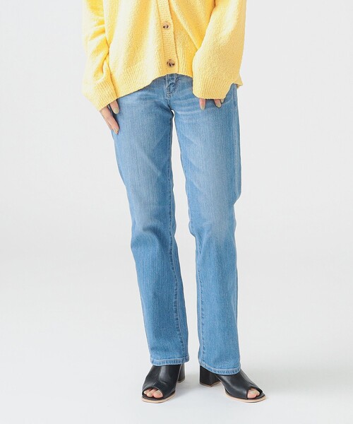 デニム・ジーパン ICON DENIM Women Denim Pants DEBBYPT8652 White Icon Denim Los Angeles Debby White Five Pocket Jeans With