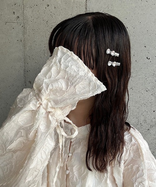 ヘアピン 2setキラキラリボンミニヘアピン : ZOZOTOWN Yahoo!店 - 通販