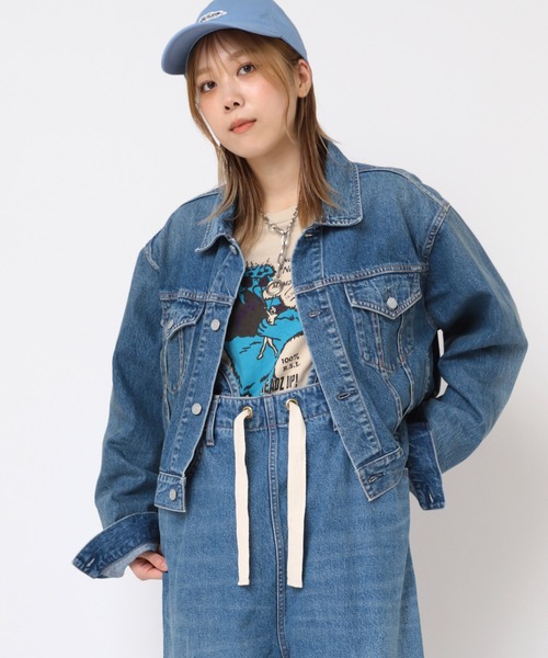 RNA（アールエヌエー） デニムジャケット gジャン J2095 ショートG