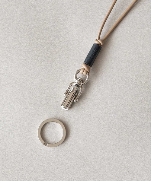ネックレス SENTI センティ / CLIP LEATHER STRAP クリップレザーネックレス レザーストラップ マルチホルダー / 2019の画像