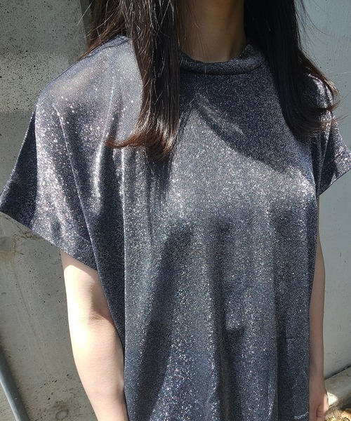 シャツ ブラウス ラメ入りトップス レディース : 83075576 : ZOZOTOWN 