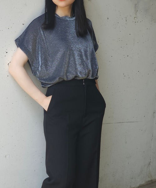 シャツ ブラウス ラメ入りトップス レディース : 83075576 : ZOZOTOWN 