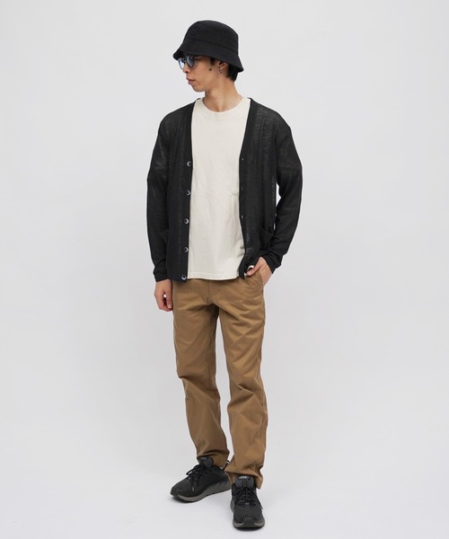 tシャツ 春夏用サマーニット薄手カーディガン メンズ レディース | ACQUIESCE | 08