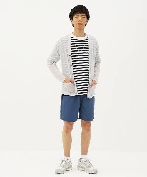 tシャツ 春夏用サマーニット薄手カーディガン メンズ レディース | ACQUIESCE | 10