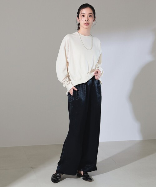 ATONA  エイトン　ロングスリーブTシャツ ATON(エイトン)｜【MEN】ROYAL WOOL JERSEY ロングスリーブ T