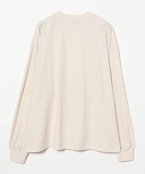 ATON tシャツ / オーバーサイズ ロングスリーブ Tシャツ