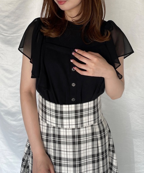 @abc 専用2 abc une face tシャツ Tシャツ 2WAYドッキングカットソー