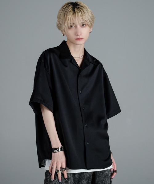 ADRER 「ADRER」 7分袖シャツ MEDIUM ホワイト メンズ