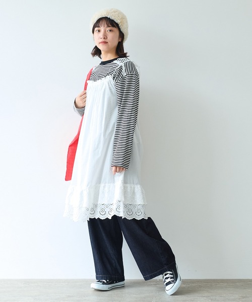 bulle de savon（ビュルデサボン） スカート 3ren lace 2wayギャザー