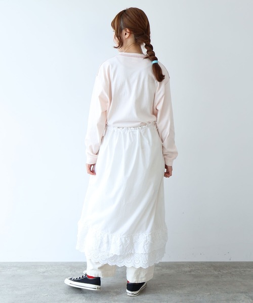 bulle de savon（ビュルデサボン） スカート 3ren lace 2wayギャザー