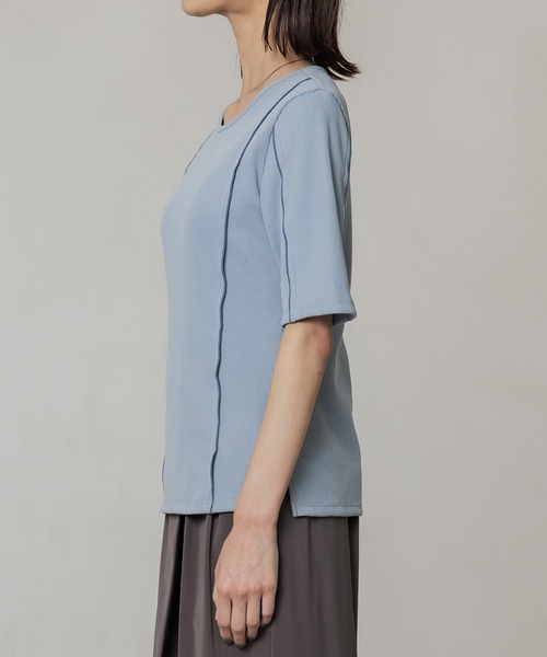 PUBLIC TOKYO（パブリックトウキョウ） tシャツ メローラインハーフ