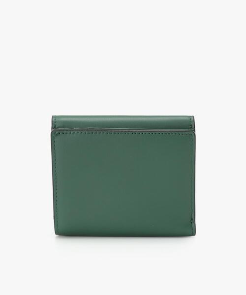 agnès b. 二つ折り財布 グリーン アニエスベー(AGNES B.)|二つ折り財布|HARDOFFオフモール