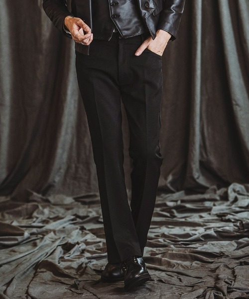 NO ID.（ノーアイディー） パンツ mp12707-ブーツカットトラウザーズ