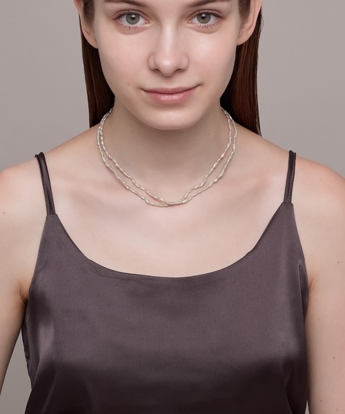 最終値下げ価格】（箱、保証書、袋付き）Nojess パールネックレス