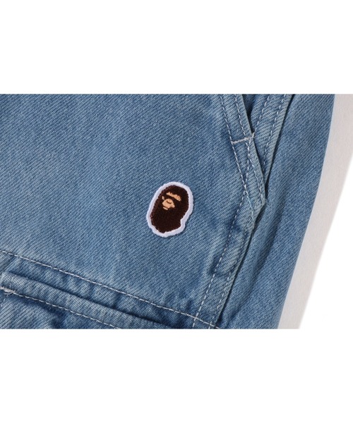 A BATHING APE スカート デニム DENIM 6POCKET SKIRT レディース 