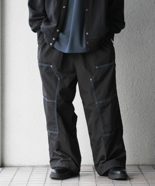 SENSE OF PLACE by URBAN RESEARCH ワイドパンツ パンツ ツートーン
