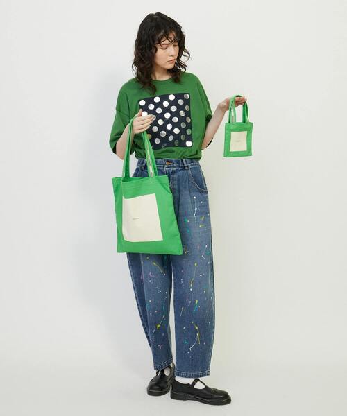 FRAPBOIS トートバッグ フラフェス ロゴトート24 レディース